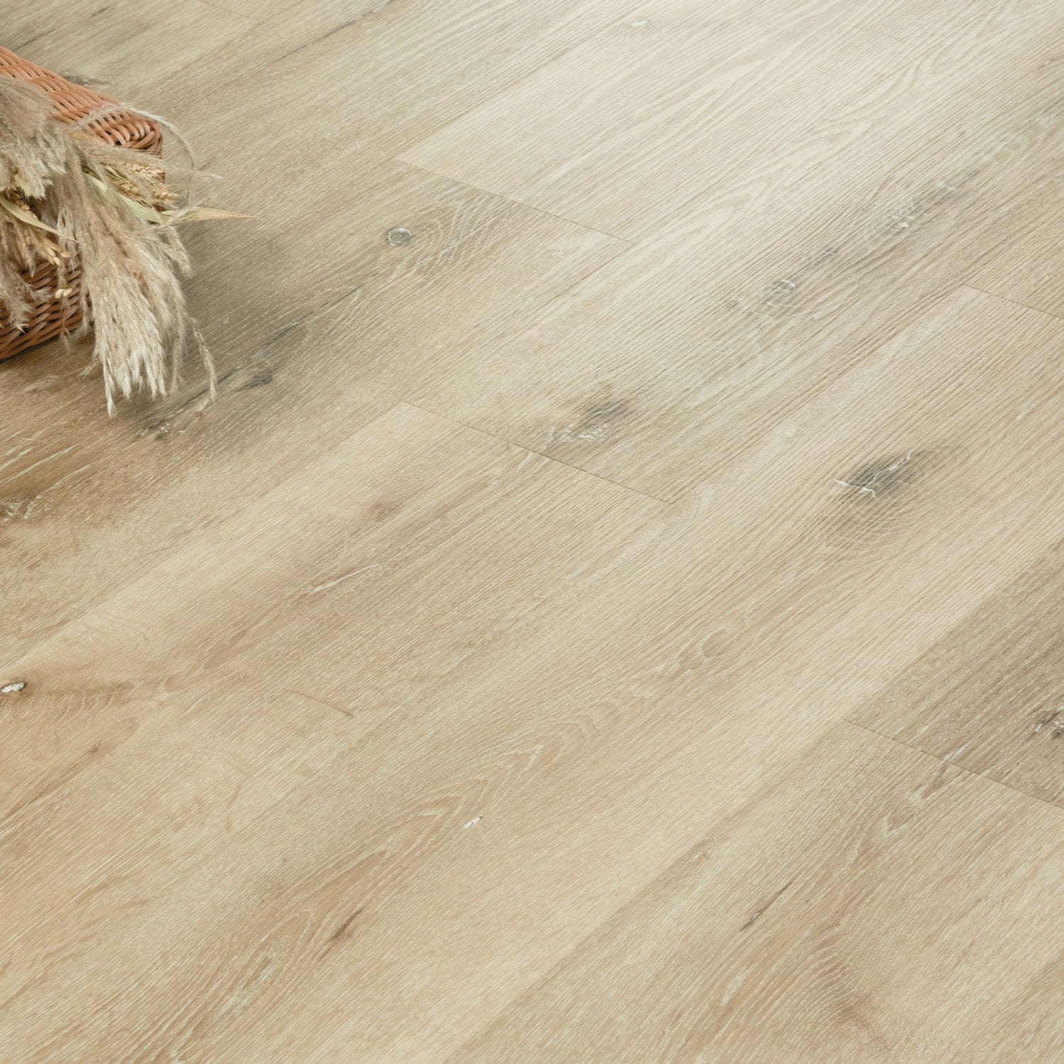 Nordikka LVT Reclaimed Fir flooring - room shot showing texture and color