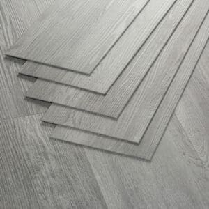 Nordikka LVT Rustic Grey flooring - close-up showing texture and color