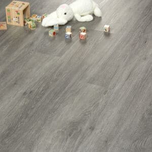 Nordikka LVT Smoked Oak flooring - room shot showing texture and color