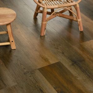 Nordikka LVT Vintage Oak flooring - room shot showing texture and color