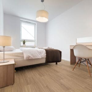 Nordikka LVT Willow Bark flooring - detail view showing texture and color