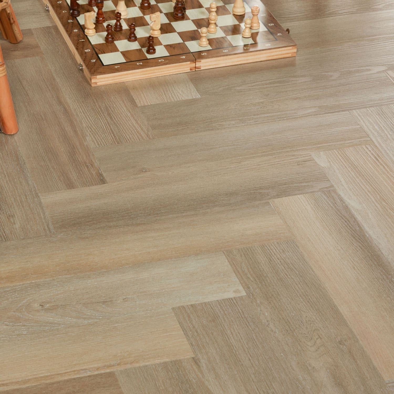 Nordikka Living Canadian Elm flooring - room shot showing texture and color