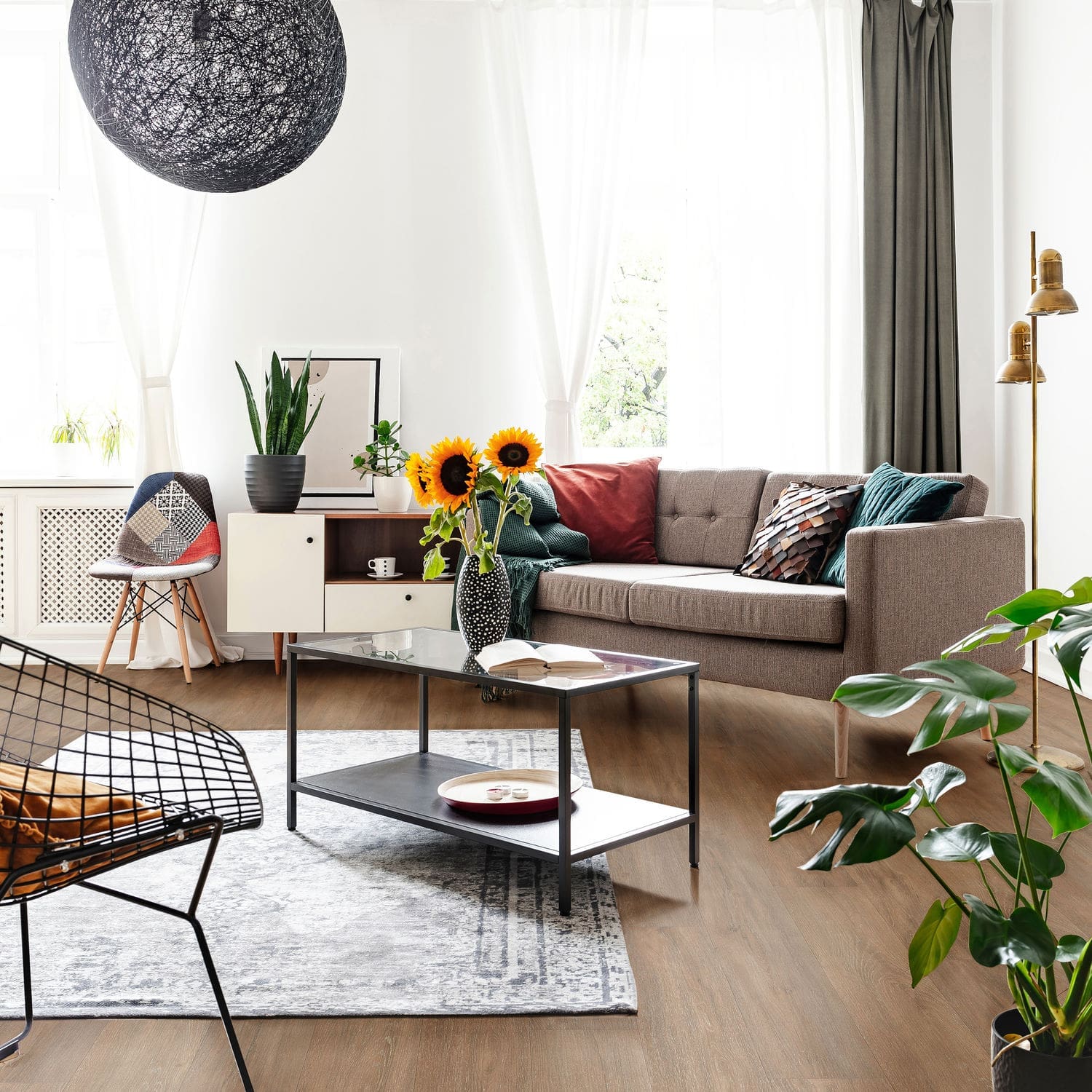 Nordikka Living Natural Oak flooring - detail view showing texture and color
