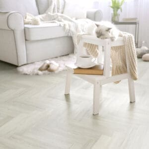 Nordikka Living Scandinavian Birch flooring - detail view showing texture and color