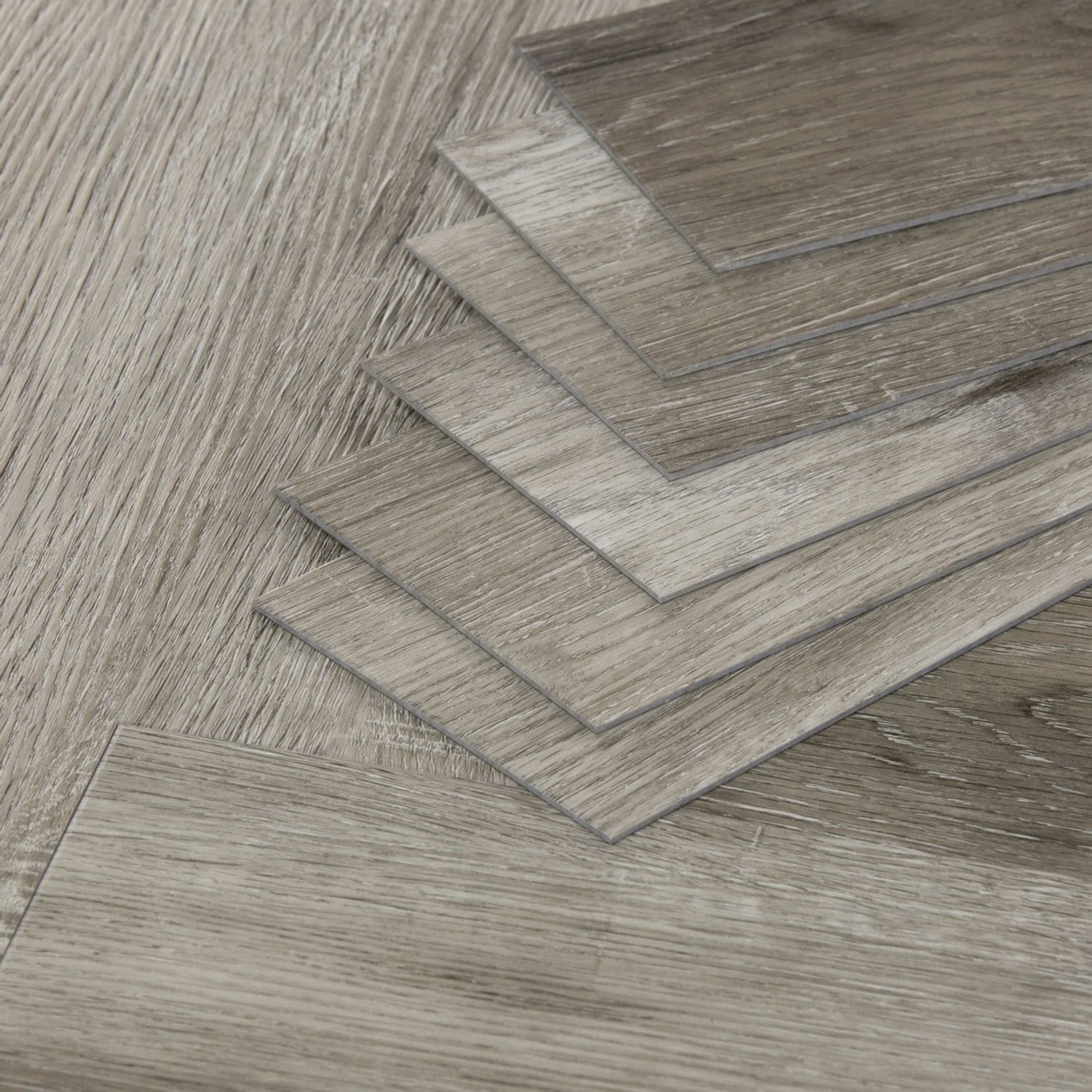 Nordikka Select Smoked Ash flooring - close-up showing texture and color