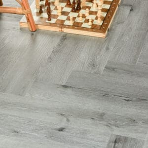 Nordikka Select Winter Oak flooring - room shot showing texture and color