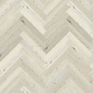 Tromso Herringbone LVT White Maple flooring - main product shot showing texture and color