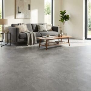 Amtico Access Brixton Grey SX5S3080 luxury vinyl flooring room interior