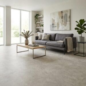 Amtico Access Camden Grey SX5S3079 luxury vinyl flooring room interior