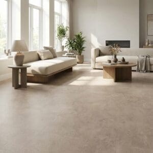 Amtico Access Ceramic Ecru luxury vinyl flooring room interior