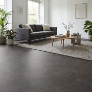Amtico Access Ceramic Flint luxury vinyl flooring room interior