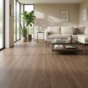 Amtico Access Dusky Walnut SX5W2542 luxury vinyl flooring room interior
