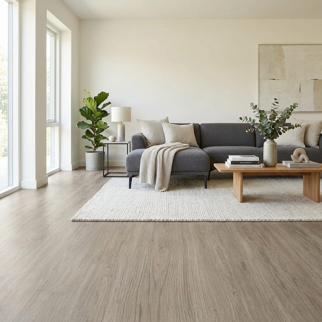 Amtico Access Mountain Oak SX5W2656 luxury vinyl flooring room interior