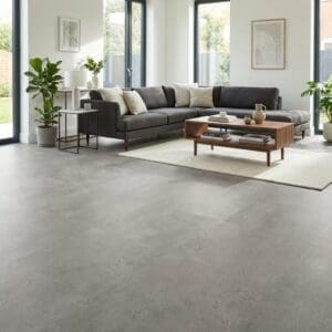 Amtico Access Shoreditch Grey SX5S3081 luxury vinyl flooring room interior