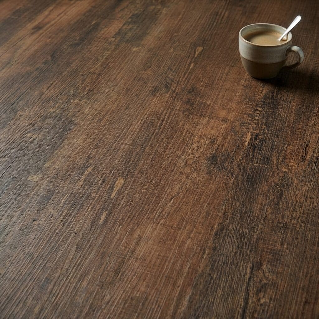 Amtico Click Smart Chapel Oak luxury vinyl flooring close-up texture