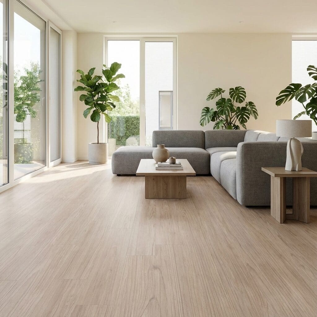 Amtico Click Smart Clement Oak SB5W3086 luxury vinyl flooring room interior