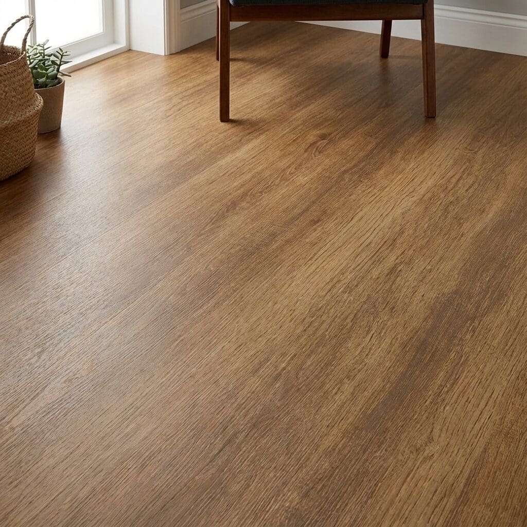 Amtico Click Smart Crest Oak luxury vinyl flooring detailed view
