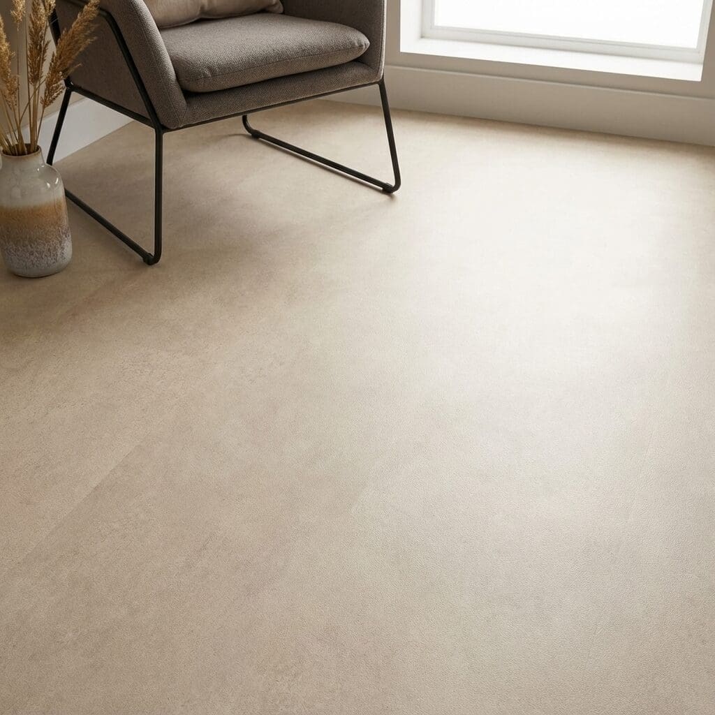 Amtico Click Smart Dappled Concrete SB5S2793 luxury vinyl flooring detailed view
