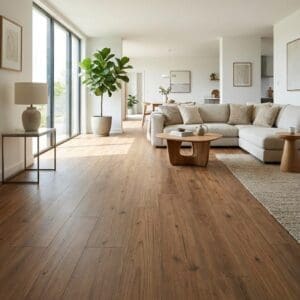Amtico Click Smart Dry Cedar luxury vinyl flooring room interior