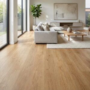 Amtico Click Smart Linden Oak luxury vinyl flooring room interior
