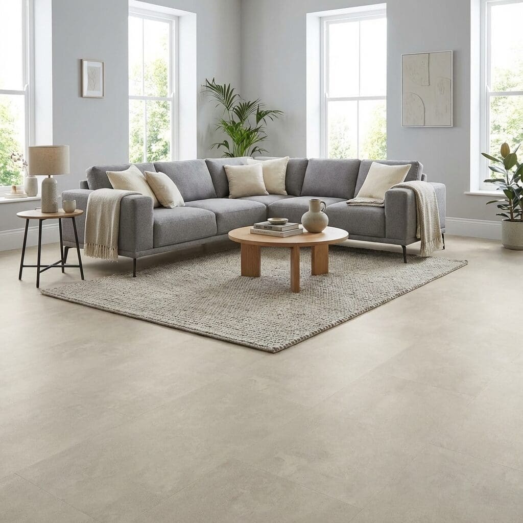 Amtico Click Smart Lyme luxury vinyl flooring room interior