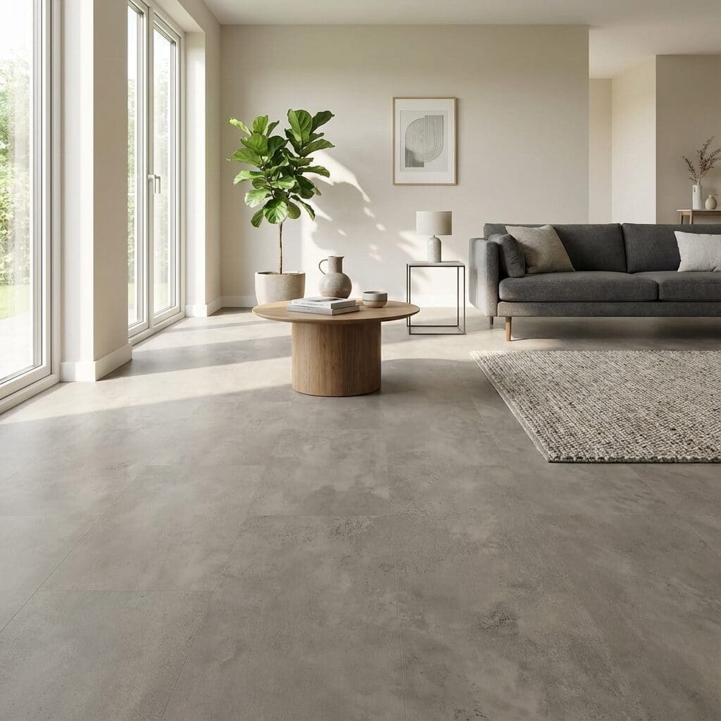 Amtico Click Smart Portland luxury vinyl flooring room interior