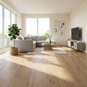 Amtico Click Smart Scandi Oak SB5W3085 luxury vinyl flooring room interior