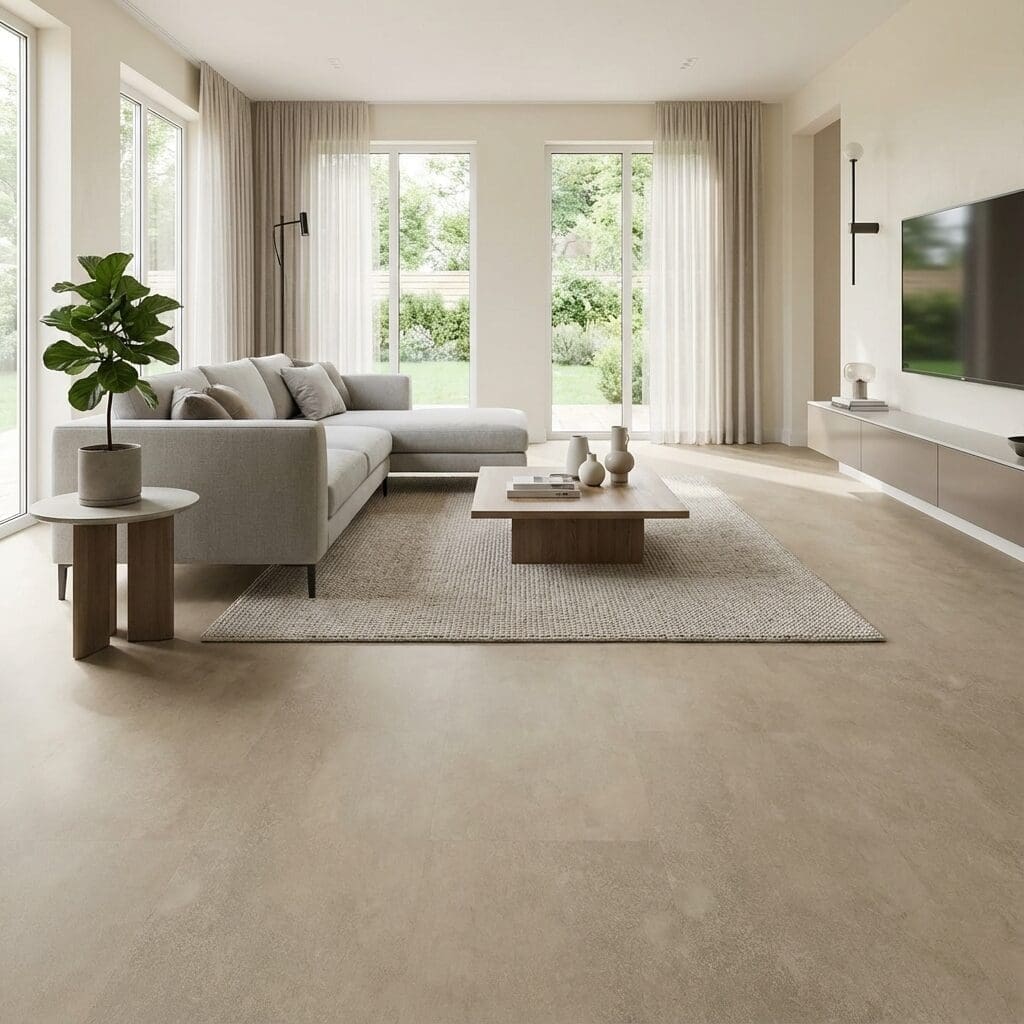 Amtico Click Smart Studland luxury vinyl flooring room interior