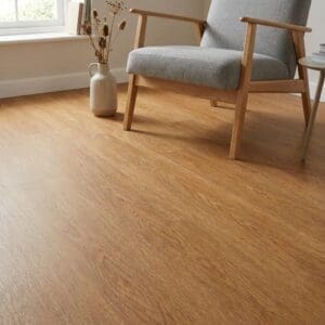Amtico Click Smart Summer Oak luxury vinyl flooring detailed view
