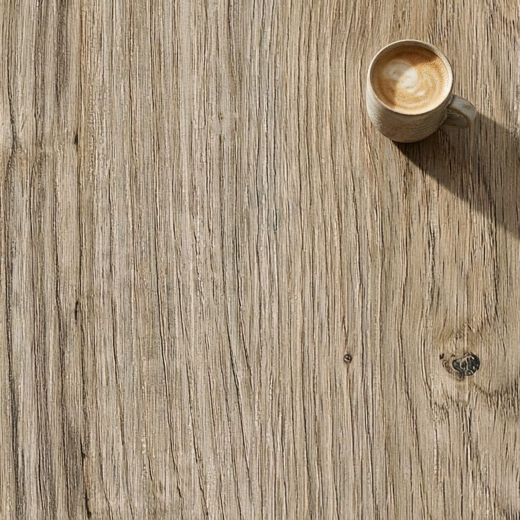 Amtico Click Smart Sun Bleached Oak luxury vinyl flooring close-up texture