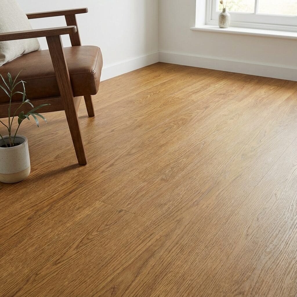 Amtico Click Smart Voyage Oak luxury vinyl flooring detailed view