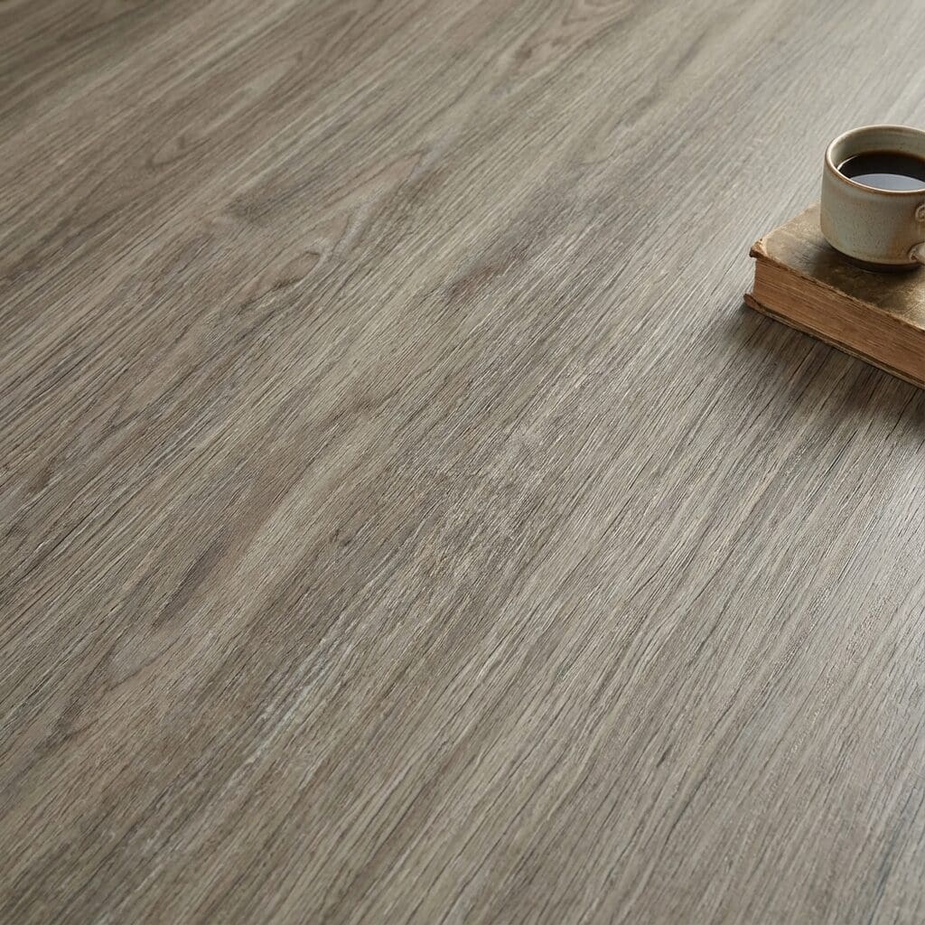 Amtico Click Smart Weathered Oak luxury vinyl flooring close-up texture