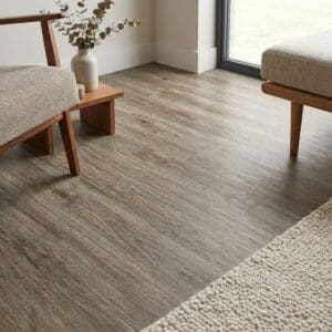 Amtico Click Smart Weathered Oak luxury vinyl flooring detailed view