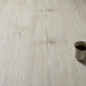 Amtico Click Smart White Ash luxury vinyl flooring close-up texture