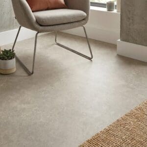 Amtico First City Concrete SF3S4438 luxury vinyl flooring detailed view