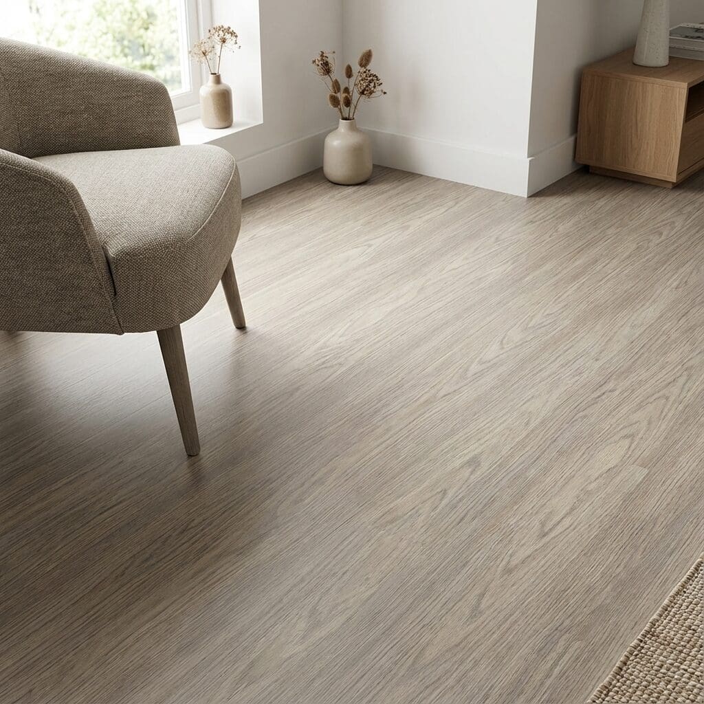 Amtico First Heron Oak SF3W1023 luxury vinyl flooring detailed view