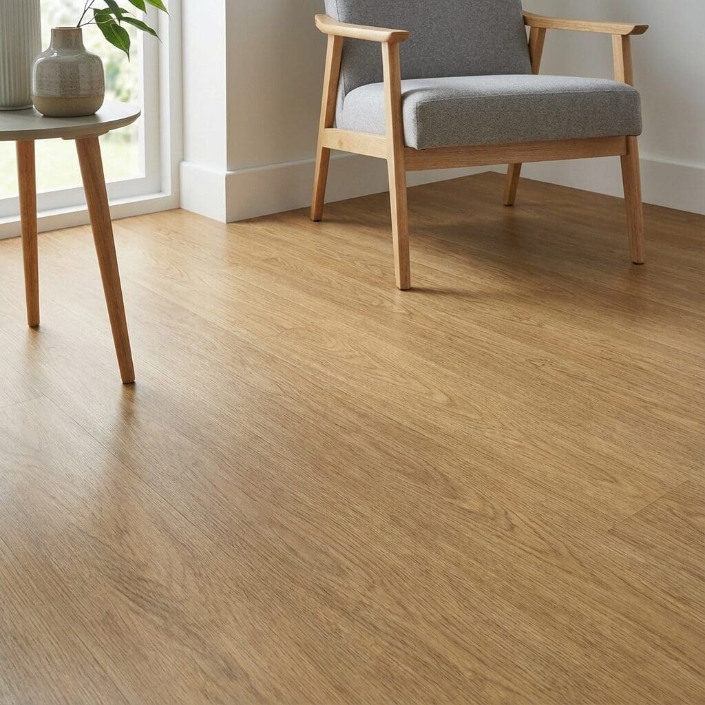 Amtico First Solstice Grain SF3W1033 luxury vinyl flooring detailed view