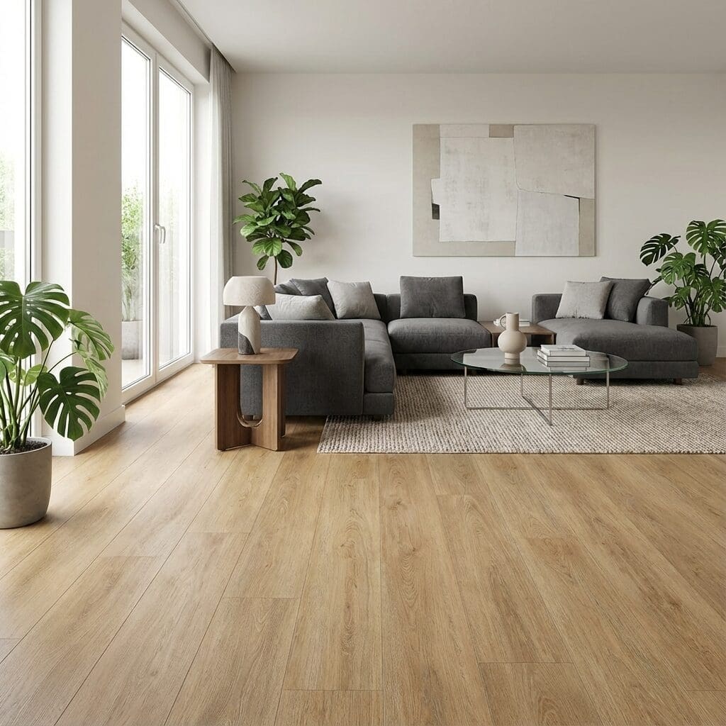 Amtico Form Alta Oak luxury vinyl flooring room interior