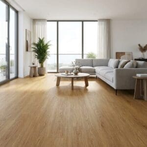 Amtico Form Amber Oak luxury vinyl flooring room interior