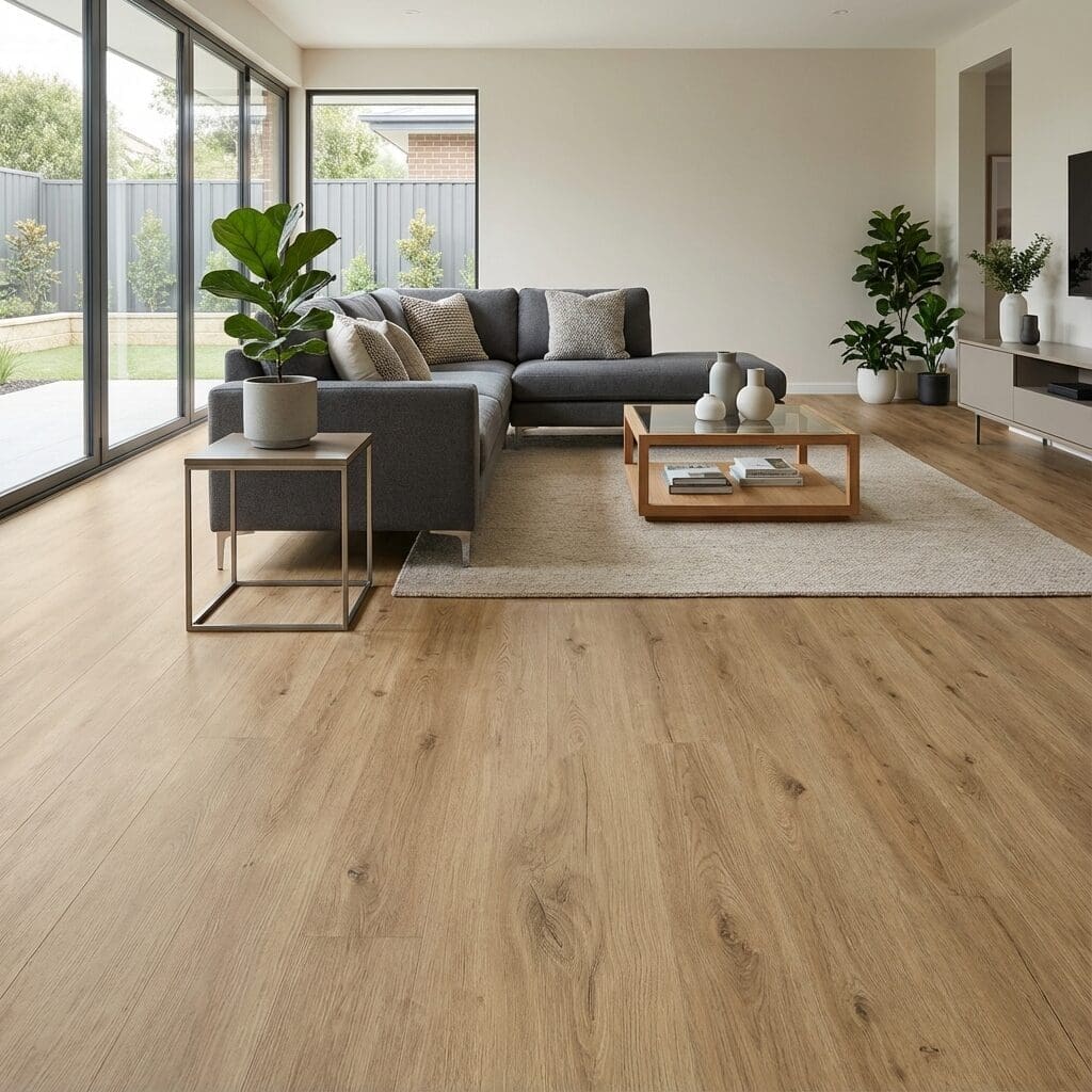 Amtico Form Brambly Oak luxury vinyl flooring room interior