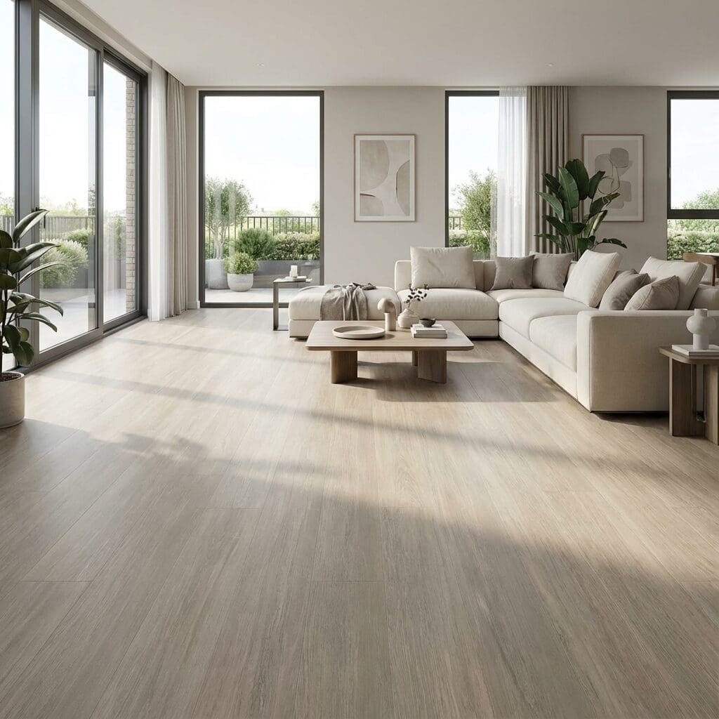 Amtico Form Dusted Oak luxury vinyl flooring room interior