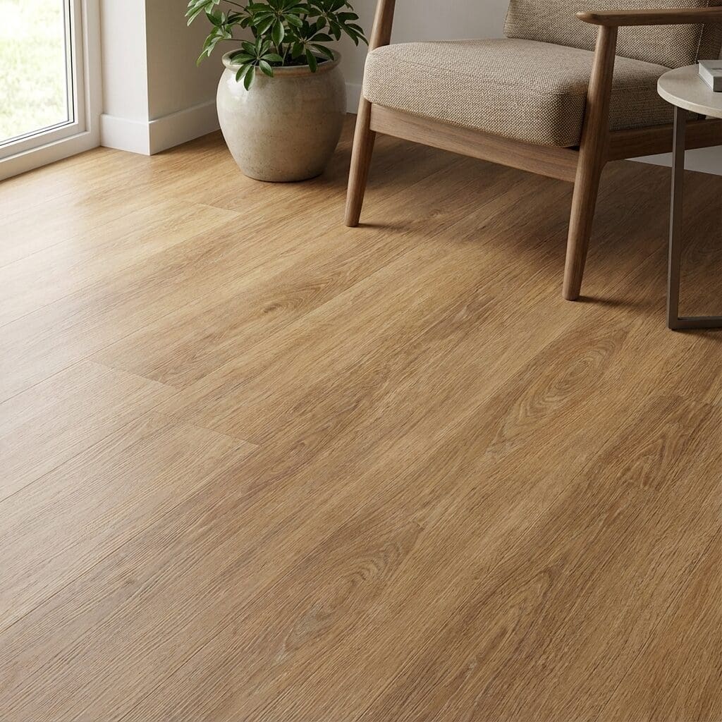 Amtico Form Esker Oak luxury vinyl flooring detailed view