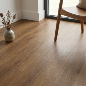 Amtico Form Furrowed Oak luxury vinyl flooring detailed view