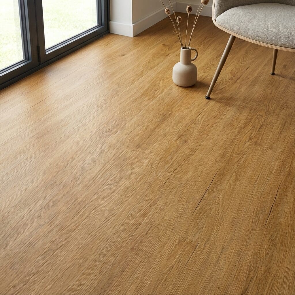Amtico Form Hanningfield Oak luxury vinyl flooring detailed view