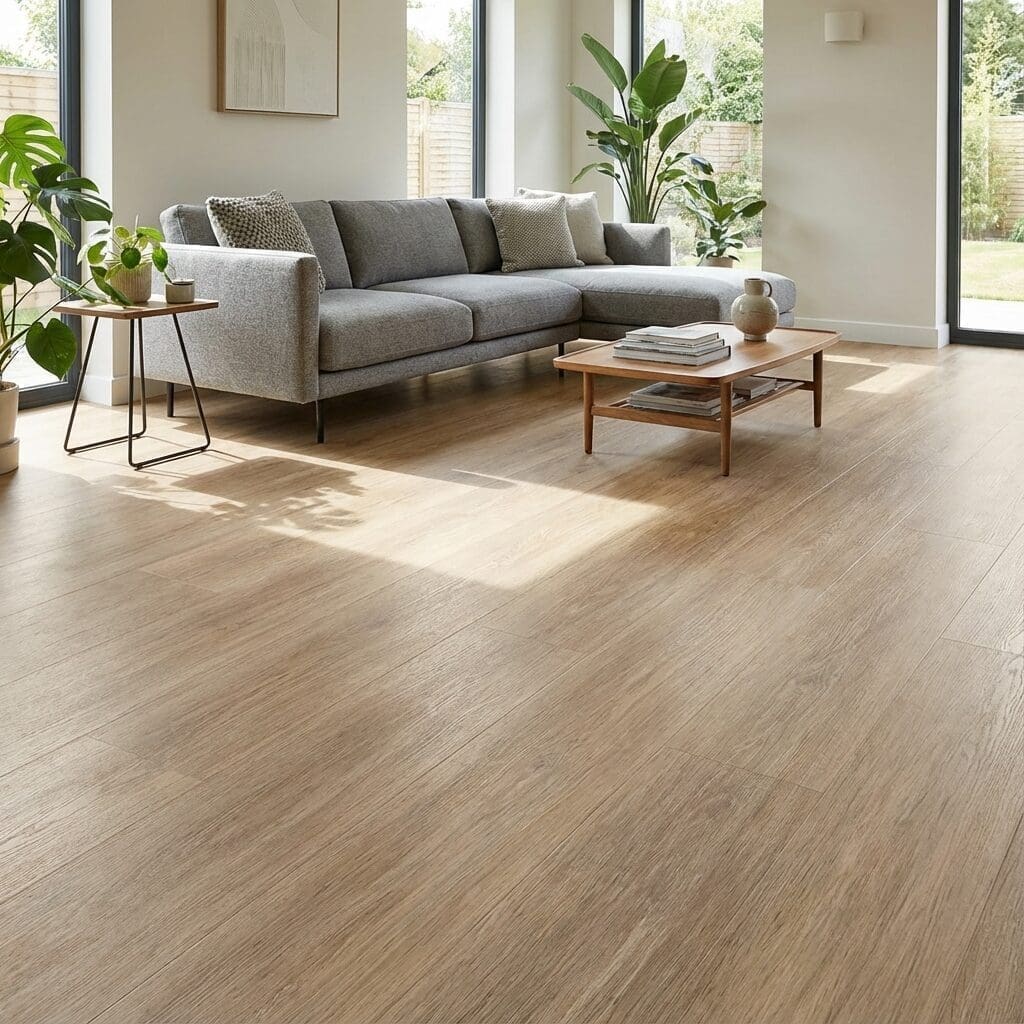 Amtico Form Keel Oak luxury vinyl flooring room interior