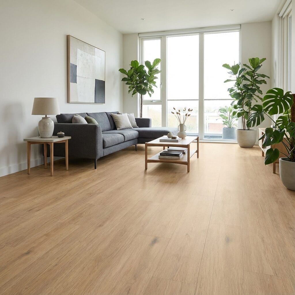 Amtico Form Laholm Oak luxury vinyl flooring room interior