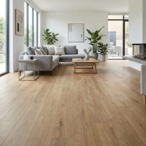 Amtico Form Langdon Oak luxury vinyl flooring room interior
