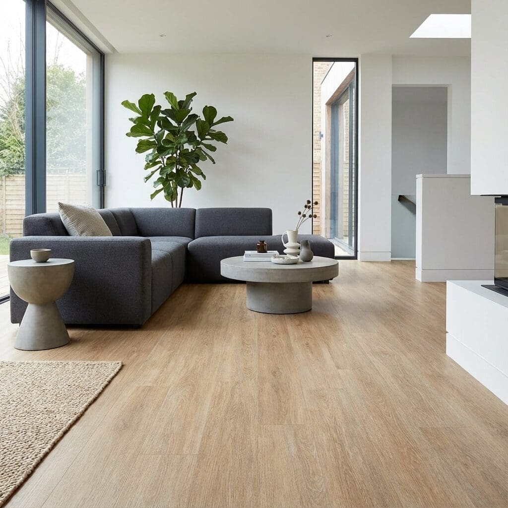 Amtico Form Seaboard Oak luxury vinyl flooring room interior