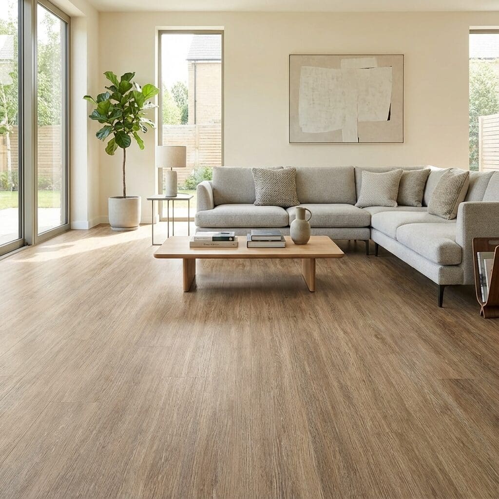 Amtico Form Strand Oak luxury vinyl flooring room interior