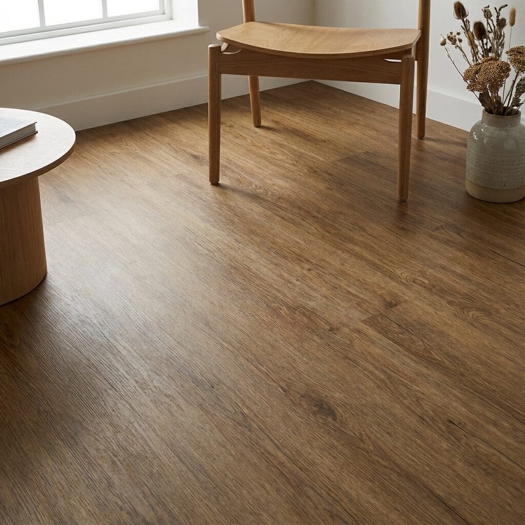 Amtico Form Thorndon Oak luxury vinyl flooring detailed view